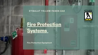 Fire Protection Systems | Fire Protection Equipment & Companies