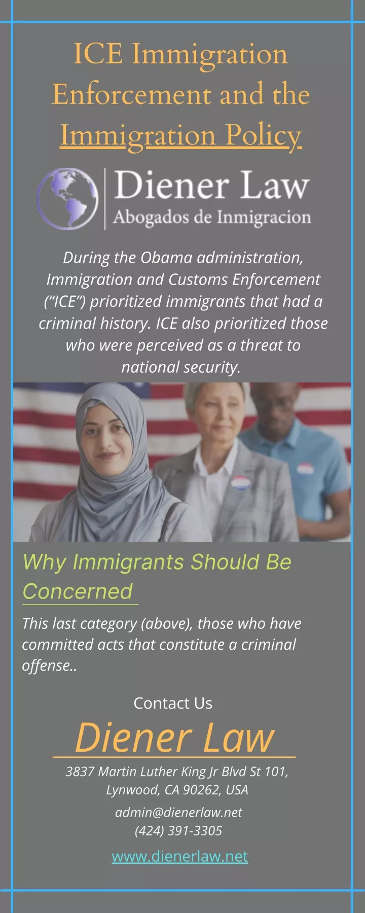 ice immigration enforcement and the immigration