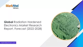global radiation hardened electronics market