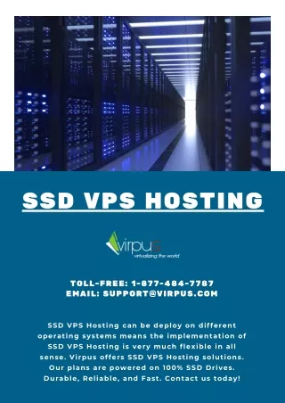 ssd vps hosting
