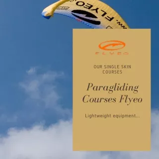 Single-skin initiation course: flyeo paragliding school