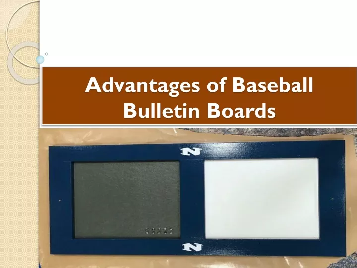 advantages of baseball bulletin b oards