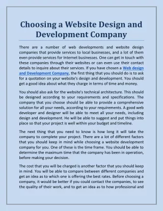 Choosing a Website Design and Development Company-converted