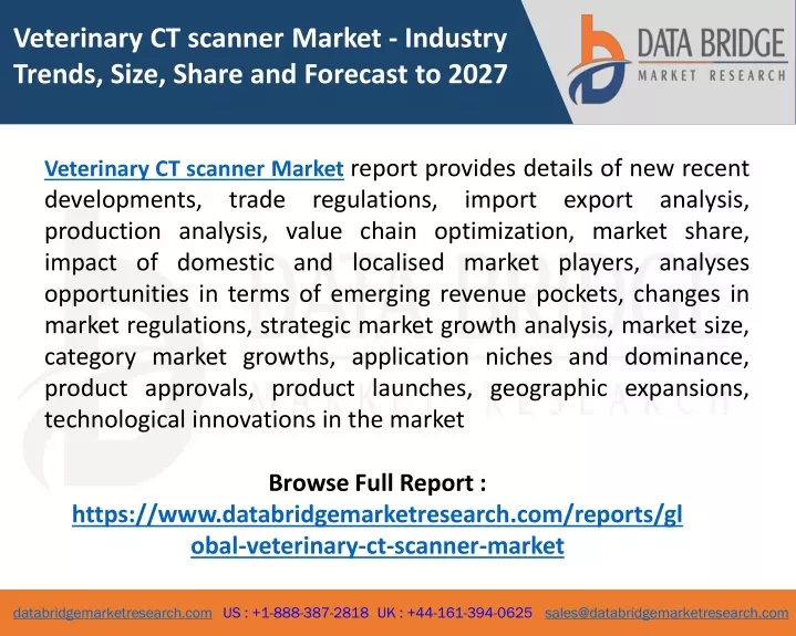 veterinary ct scanner market industry trends size