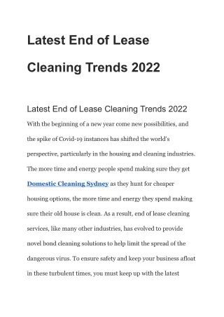 End of Lease Cleaning Adelaide - Like Cleaning Services Group