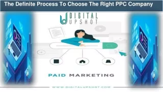 the definite process to choose the right