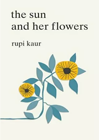 E Books The Sun and Her Flowers [Full Books