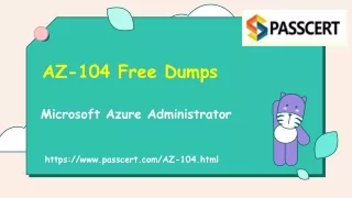 az 104 free dumps