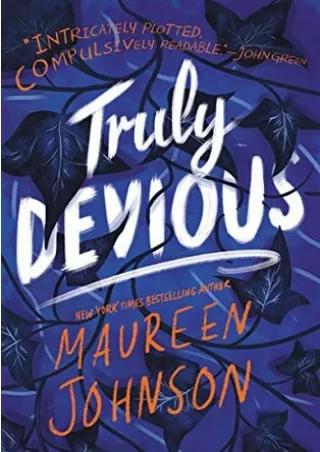 Prime Reading Truly Devious (Truly Devious, #1) full pages