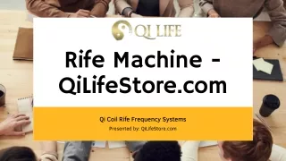 Rife Machine