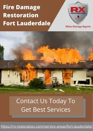 Fire Damage Restoration Fort Lauderdale |RX Restoration