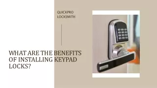 quickpro l o c k s m i t h