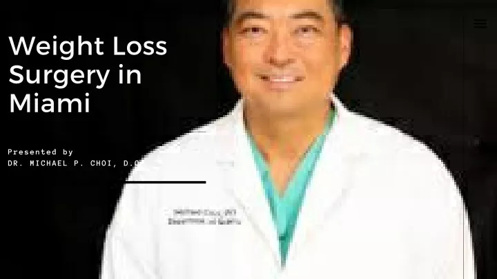 weight loss surgery in miami