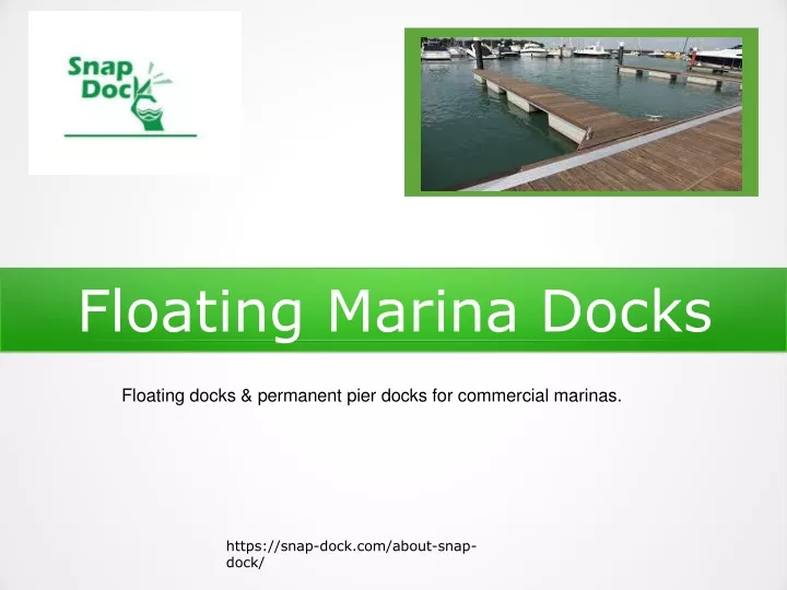 floating marina docks