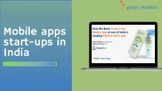 mobile apps start ups in india