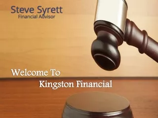 welcome to kingston financial