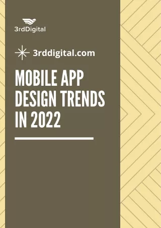 mobile app design trends in 2022