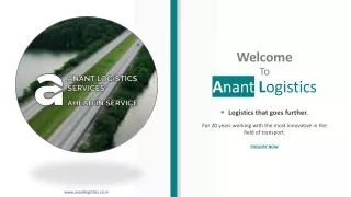 welcome to a nant l ogistics