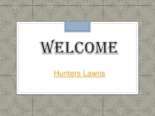 welcome