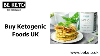 Buy Ketogenic Foods UK