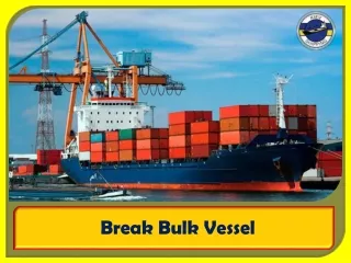 Break Bulk Vessel