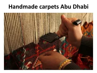 handmade carpets abu dhabi