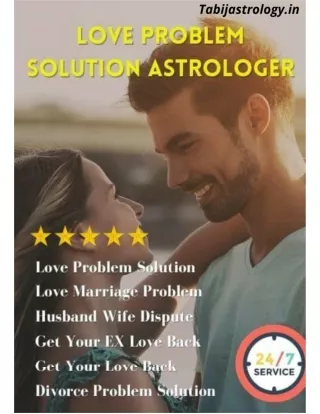 Solve Your Love Problem by Famous Love Solution Astrologer