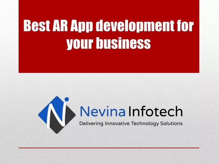 best ar app development for your business