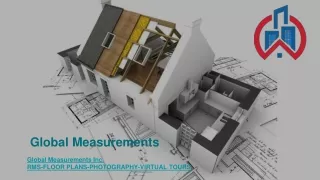 Global Measurements - Matterport Virtual Tours