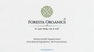 dietary health supplements only natural