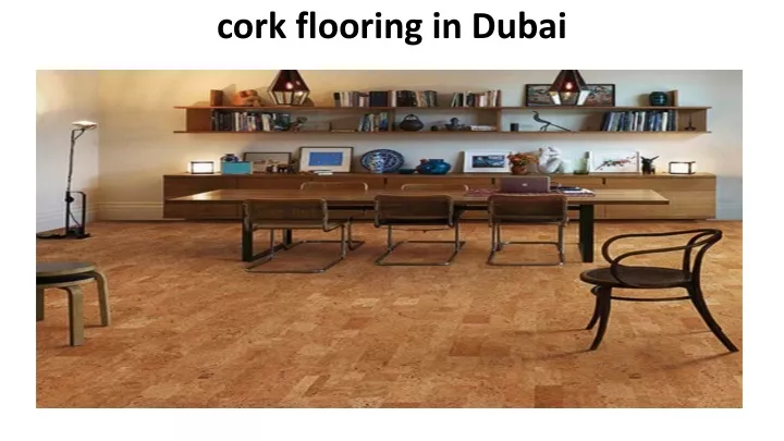 cork flooring in dubai