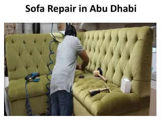 sofa repair in abu dhabi