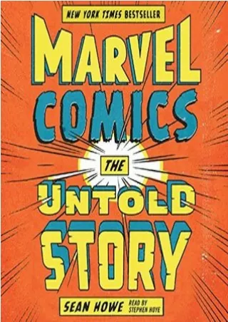 Read EPUB Marvel Comics: The Untold Story online books