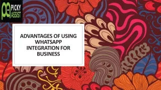 Advantages of Using Whatsapp Integration For Business