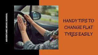 Handy Tips to Change Flat Tyres Easily