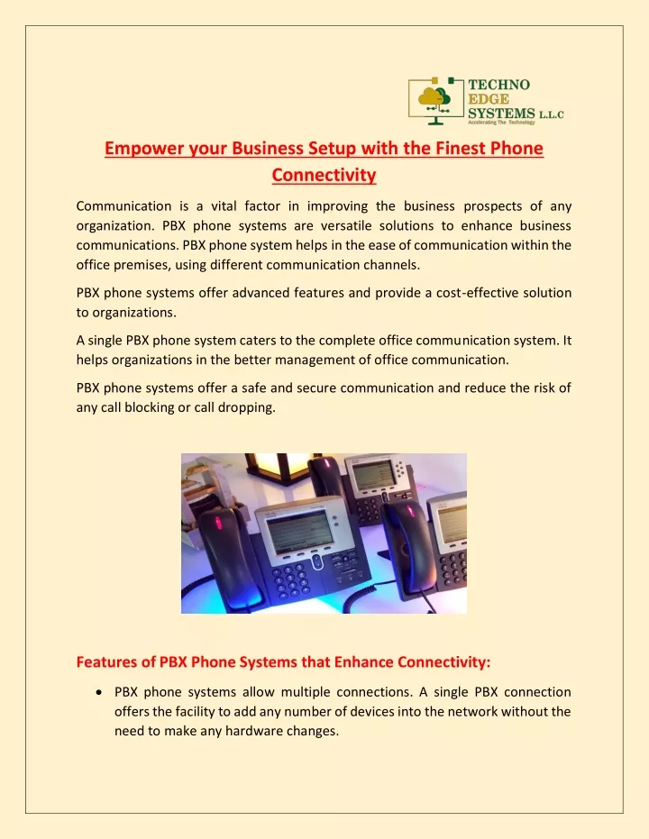 empower your business setup with the finest phone