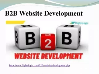 b2b website development