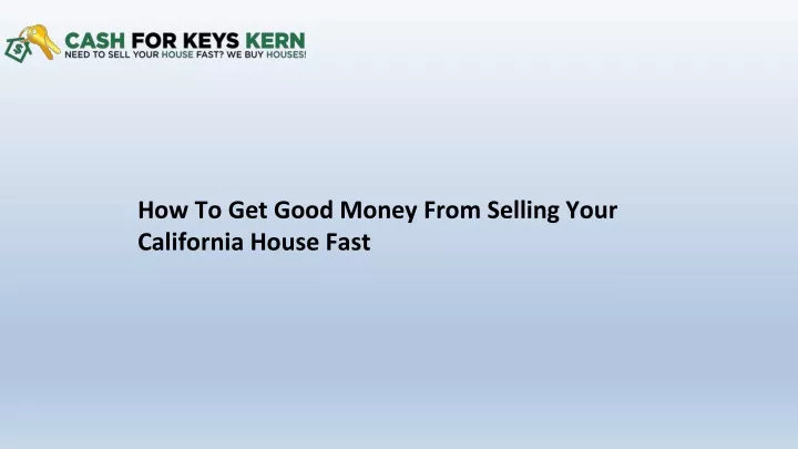 how to get good money from selling your