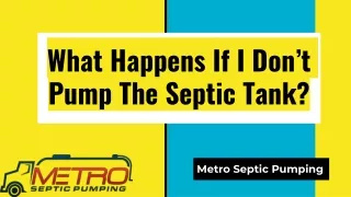 What Happens If I Don’t Pump The Septic Tank_