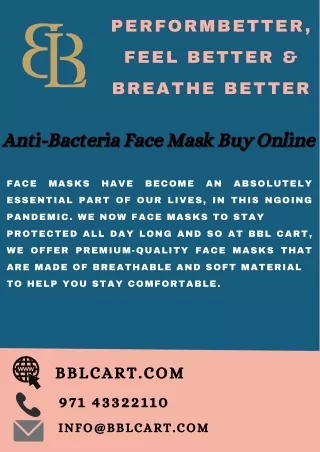 Renowned Face Mask Wholesale Dubai Suppliers