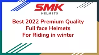 Best Full face Helmets For Riding in winter