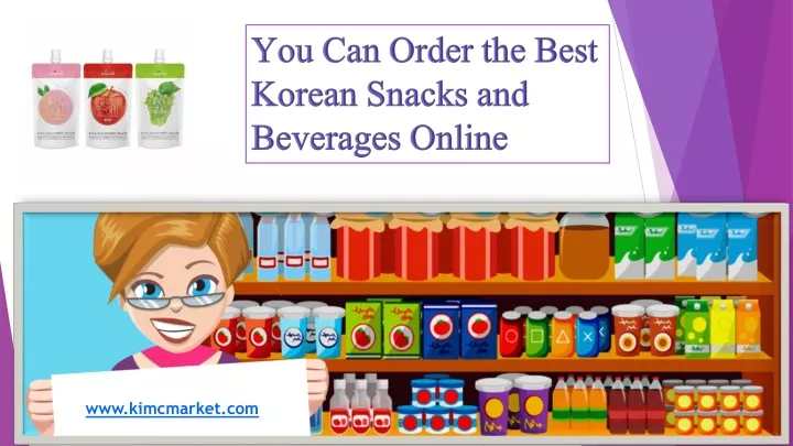 you can order the best korean snacks