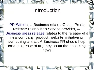 Best business press release at affordable price in USA.