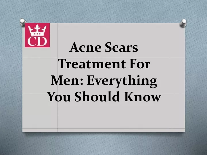 acne scars treatment for men everything you should know