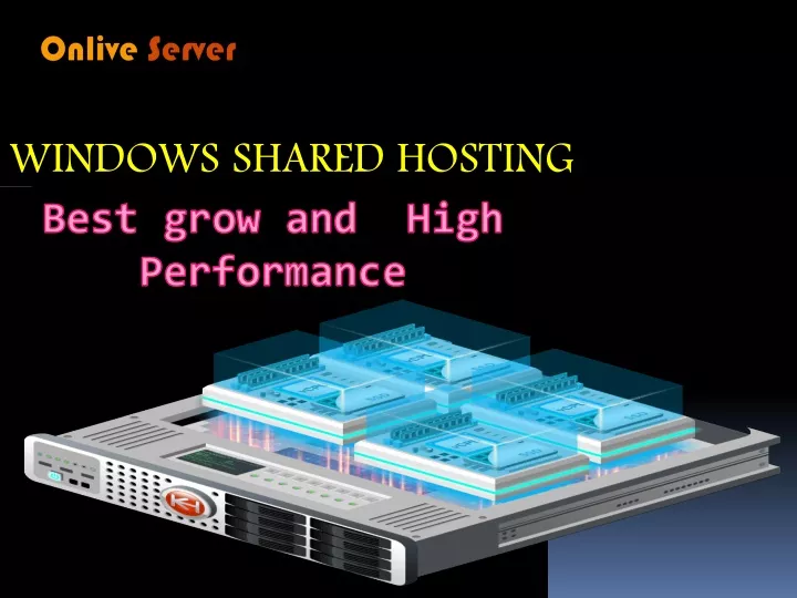 windows shared hosting