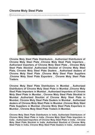 ASTM A387 Grade 9 Class 2 Steel Plate