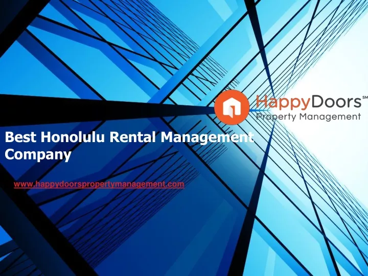 best honolulu rental management company