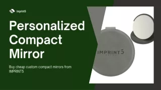 personalized compact mirror