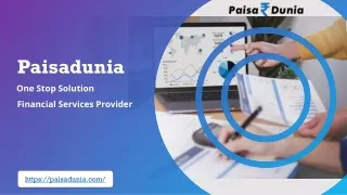 Paisadunia – Financial Services Consultant