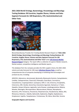 2021 2026 world virology bacteriology